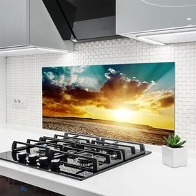 Szkło nad Blatem Żar Słońca Nad Pustynią