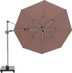 HYPERION 340 PRESTIGE – luksusowy huśtawkowy parasol ogrodowy z bocznym drążkiem : Kolor parasola - UMBRA