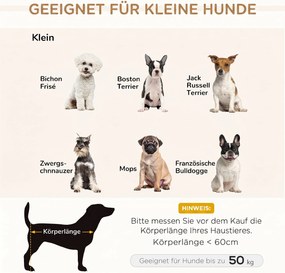 PawHut Sofa dla zwierząt ze schowkiem, miękką poduszką, nośność do 15 kg, pluszowe obicie, rama z twardego drewna, Niebieski | Aosom PL