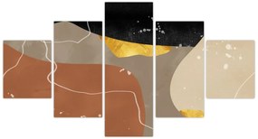 Obraz - Abstrakcja (125x70 cm)