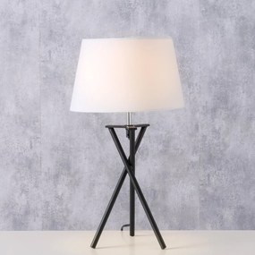 Lampa stołowa z metalową podstawą NOVO, wys. 48 cm