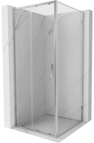 Mexen Exo kabina prysznicowa rozsuwana 110 x 110 cm, transparent, chrom - 8151-110-110-01-00