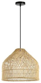 Immax 08264L - Żyrandol na lince PELO 1xE27/40W/230V śr. 40 cm rattan