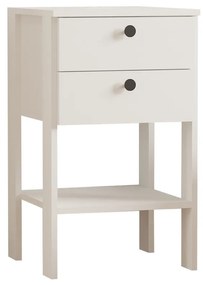 Stolik nocny Ruzisa White