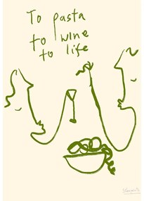 Plakat 30x40 cm To Life – The Poster Club