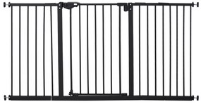 PawHut barierka ochronna dla zwierząt regulowana 136x76 cm do domu i mieszkania | Aosom PL