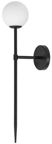 LAMPA KINKIET NOWOCZESNY 52cm APP577-1W CZARNa