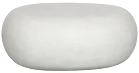 Biały stolik 49x65 cm Pebble – vtwonen