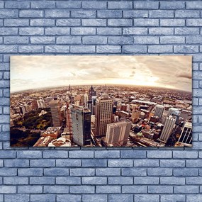 Obraz na płótnie Światła Nocnej Metropolii