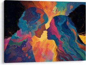 Obraz - Kosmiczna miłość (70x50 cm)