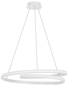 Redo 01-4363 - ściemnialny żyrandol wiszący na linkach TORSION LED/60W/230V biały