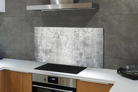 Szkło do Kuchni na Ścianę Industrialna Tekstura Betonu