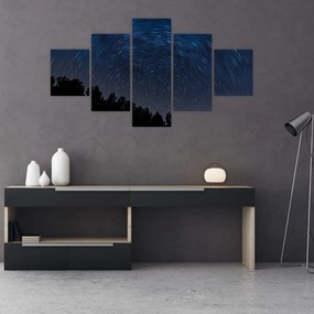 Obraz nocnego nieba (125x70 cm)