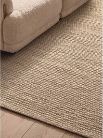 Beżowy wełniany dywan tkany ręcznie 200x300 cm Richmond Diana – Ted Baker