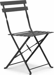 Krzesło stalowe Nerovita – designerskie krzesło ogrodowe i balkonowe w stylu loftowym
