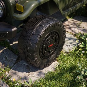 AIYAPLAY Dziecięcy samochód elektryczny TOYOTA FJ 24V zdalnie sterowany 200W silnik akumulator litowy 2-miejscowy dla 3-8 lat | Aosom PL