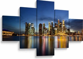 Obraz drapaczy chmur (125x70 cm)