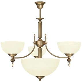 Żyrandol mosiężny do salonu H-S4A