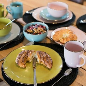 Mäser 16-częściowy zestaw jadalny Metallic RIM Pastel