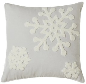 4Home Poszewka na poduszkę Happy winter szary, 45 x 45 cm