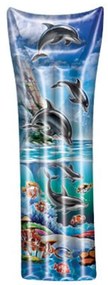 Dmuchany materac DOLPHIN 183x68 cm niebieski