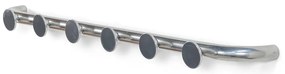 Metalowy wieszak ścienny w kolorze srebra Retro – Spinder Design