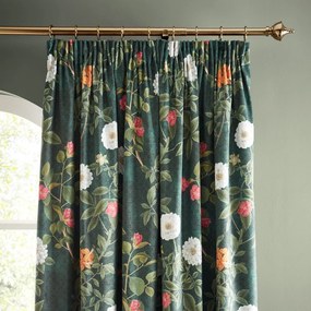 Zielone zasłony zestaw 2 szt. 229x229 cm Arcadia Floral – RHS