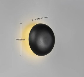 Kinkiet LED na USB w kolorze matowej czerni Davey – Reality