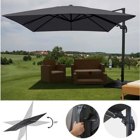 Parasol do sygnalizacji świetlnej MCW-A96 I,  antracyt ze stojakiem