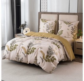 PrzytulneMieszkanie.pl PrzytulneMieszkanie.pl Pościel z mikrowłókna ORVILA beżowa Rozmiar pościeli: 70 x 90 cm | 140 x 200 cm