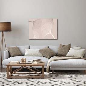 Obraz - Beżowe liście N⁰6 (70x50 cm)