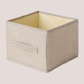 Pudełko Z Organizerem Tarinna Beige - Sklum
