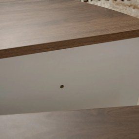 Stolik kawowy Orion Walnut White