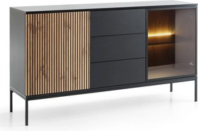Komoda SENTIERO 154 cm do Salonu Sypialni Czarny