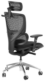 Fotel biurowy ERGONEW S1A czarny tkanina STEMA