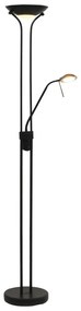 Czarna lampa podłogowa z funkcją przyciemniania - 22X EX05 Z4-K01