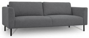 Ciemnoszara sofa 229 cm Hero – Scandic