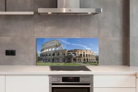 Szkło do Kuchni na Ścianę Majestatyczne Rzymskie Koloseum