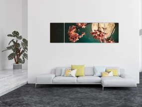 Obraz - Kwiat wiśni podczas pełni (170x50 cm)