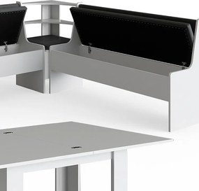 Corner Bank Group biały 210x180x80 roman