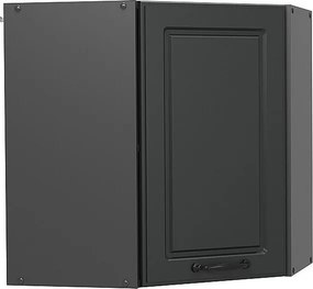 Szafka wisząca narożna antracytowy domek wiejski 57x34.1x60 r-line