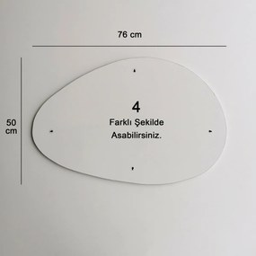 Lustro Porto Ayna 76 x 50 cm