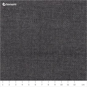 Szare łóżko boxspring ze schowkiem 200x200 cm Ruby – Maison de Rêve
