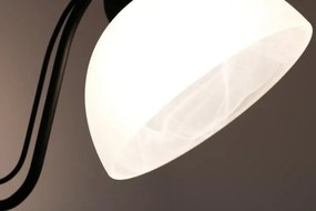 Elegancki szklany kinkiet E048-Kioko 2X