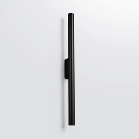 Czarny kinkiet ø 2,5 cm Fideus – Sollux