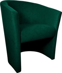 Fotel CLUB tkanina Mikrofaza wygodny fotel tapicerowany do salonu i poczekalni : Kolor tkaniny - 9 MIKROFAZA