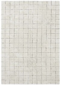 Kremowy bawełniany dywan tkany ręcznie odpowiedni do prania 170x240 cm Mosaic – Lorena Canals