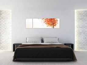 Obraz - Drzewo na wietrze (170x50 cm)