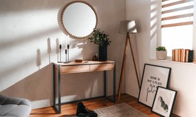 Konsola w stylu industrialnym z szufladami Denver
