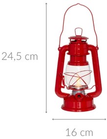 Lampa sztormowa LED, 24,5 cm